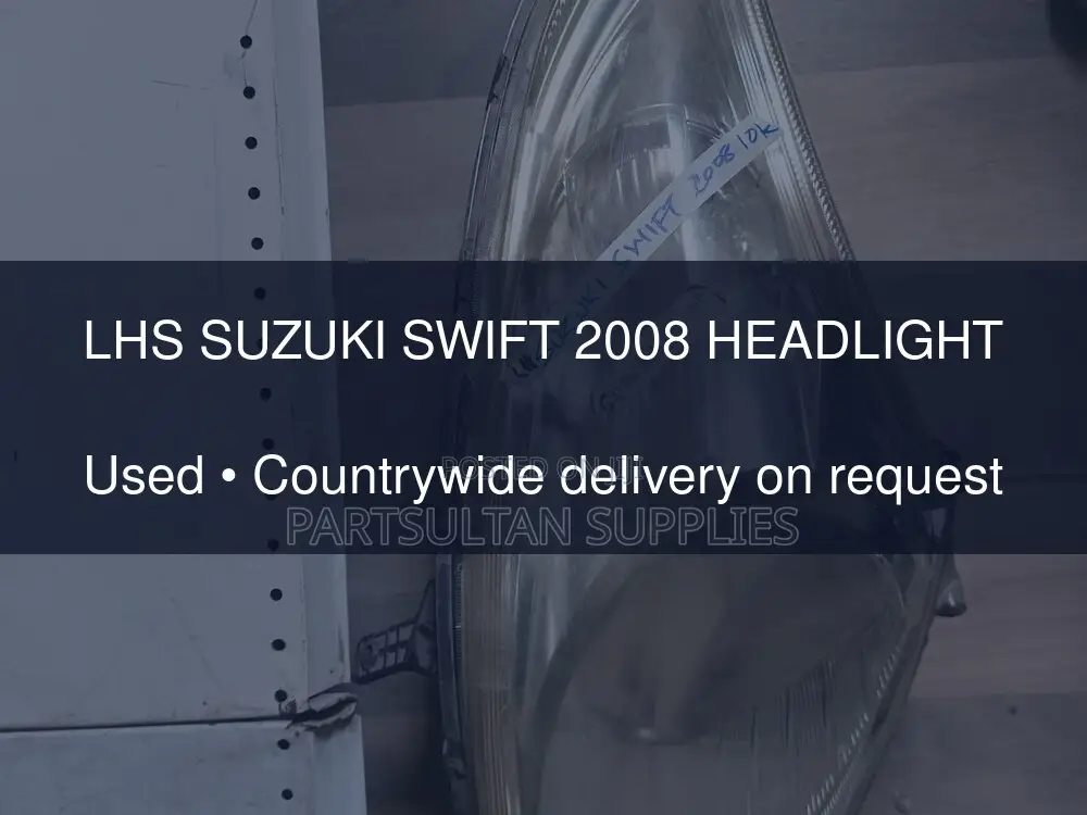 LHS Suzuki Swift 2008 Headlight