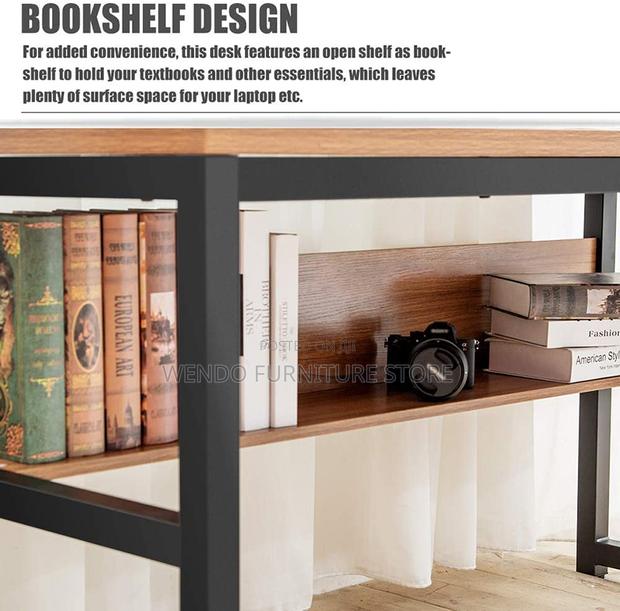 Office Desk; Urban Home Office Table With Under Book and CPU Holder - thumbnail 3