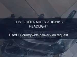LHS Toyota Auris 2016-2018 Headlight