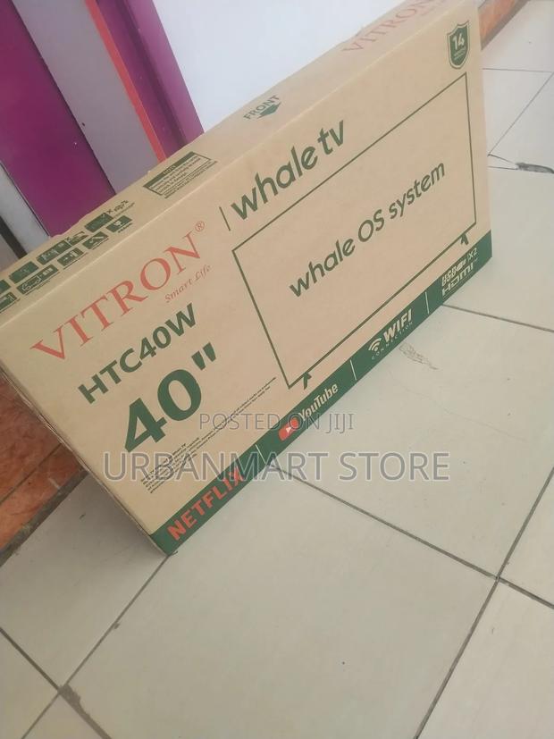 New Vitron 40" HTC40W Smart Television - main view