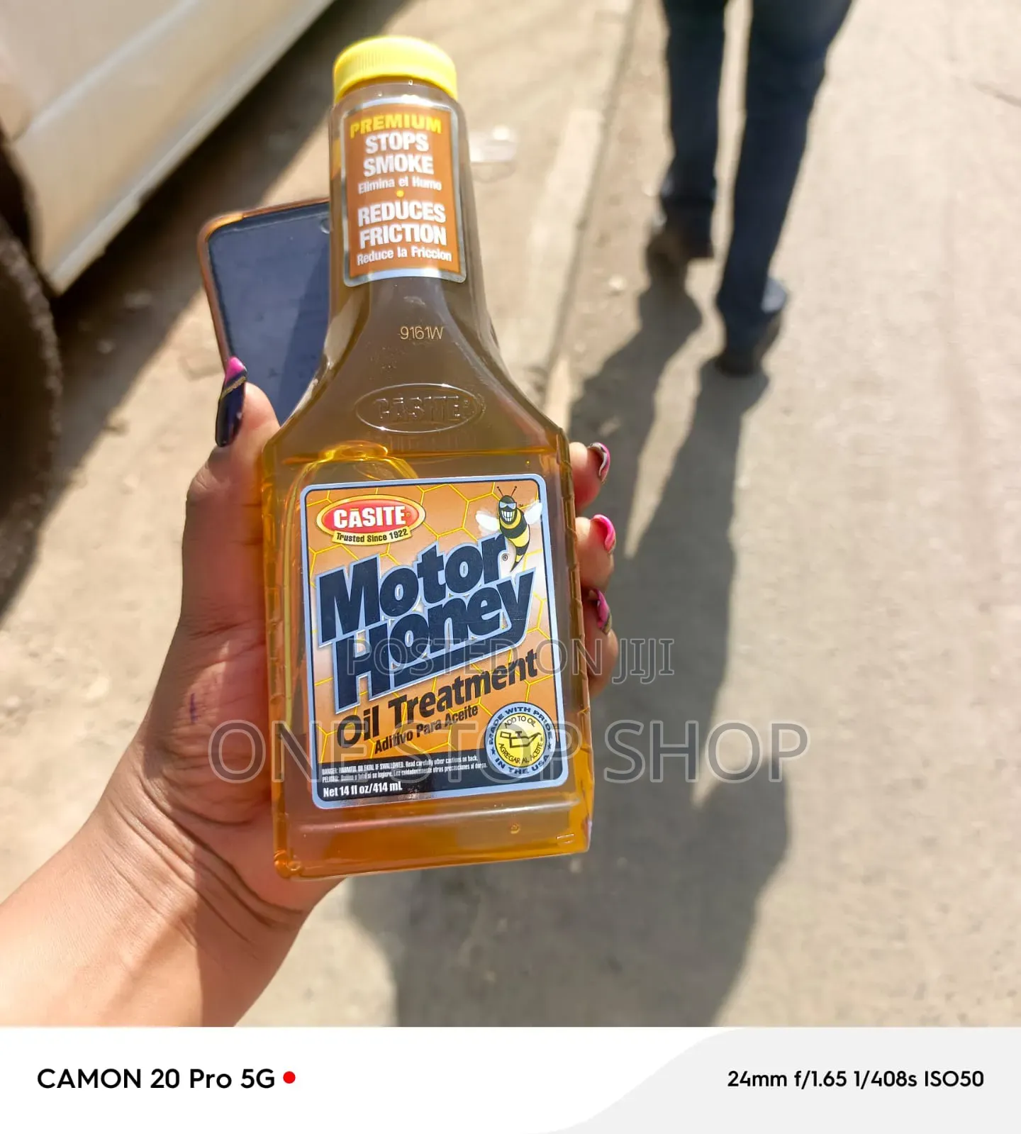 Motor Honey Reduces Oil Burning Minimizes Smoky Exhaust Emissions