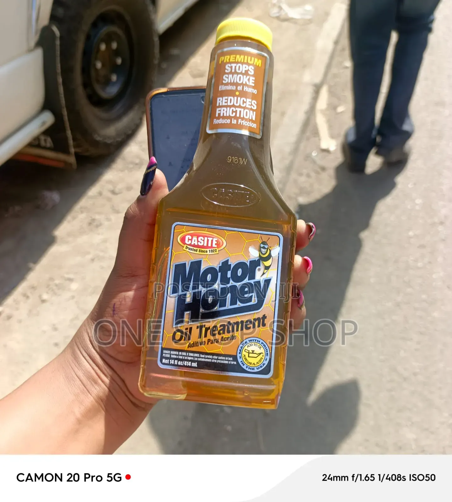 Motor Honey Reduces Oil Burning Minimizes Smoky Exhaust Emissions