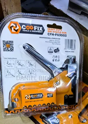 Coofix Staple Gun 3in1 With 600pcs Staple Pins