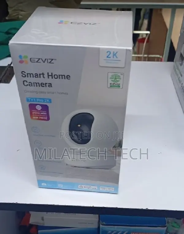 Original EZVIZ TY1 Smart WiFi Camera – 360° Pan Tilt Home Security
