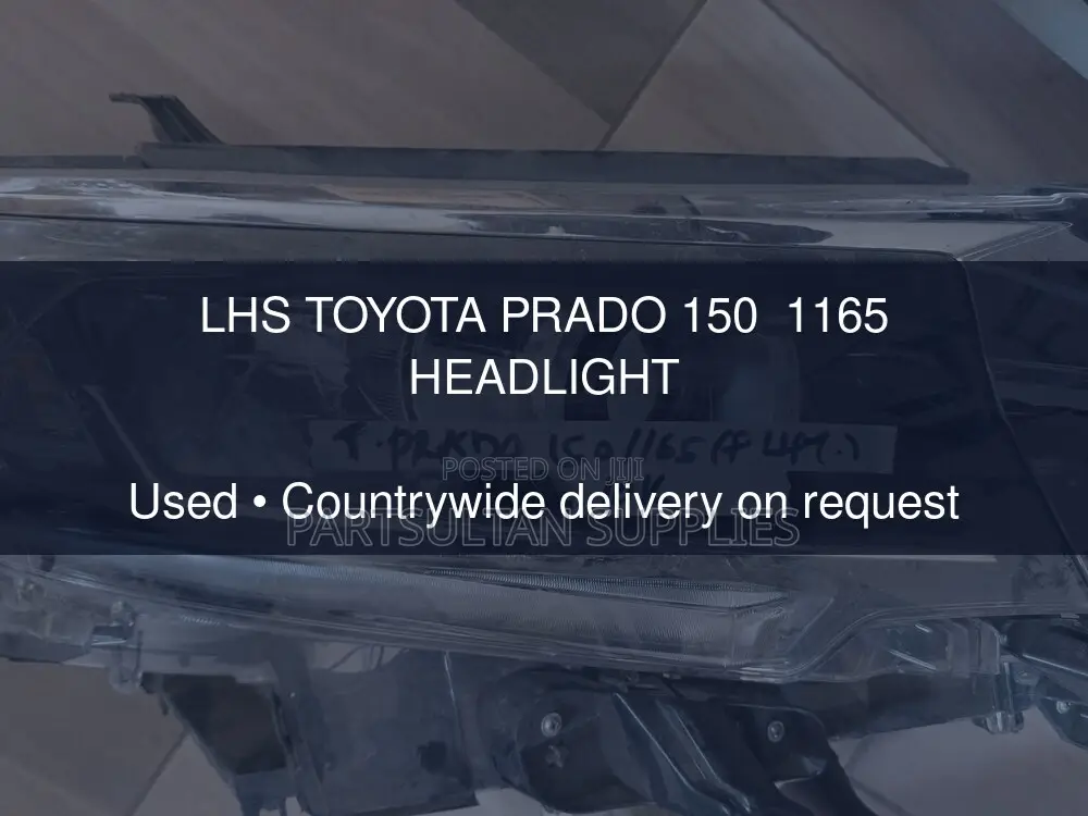 LHS Toyota Prado 150 1165 Headlight