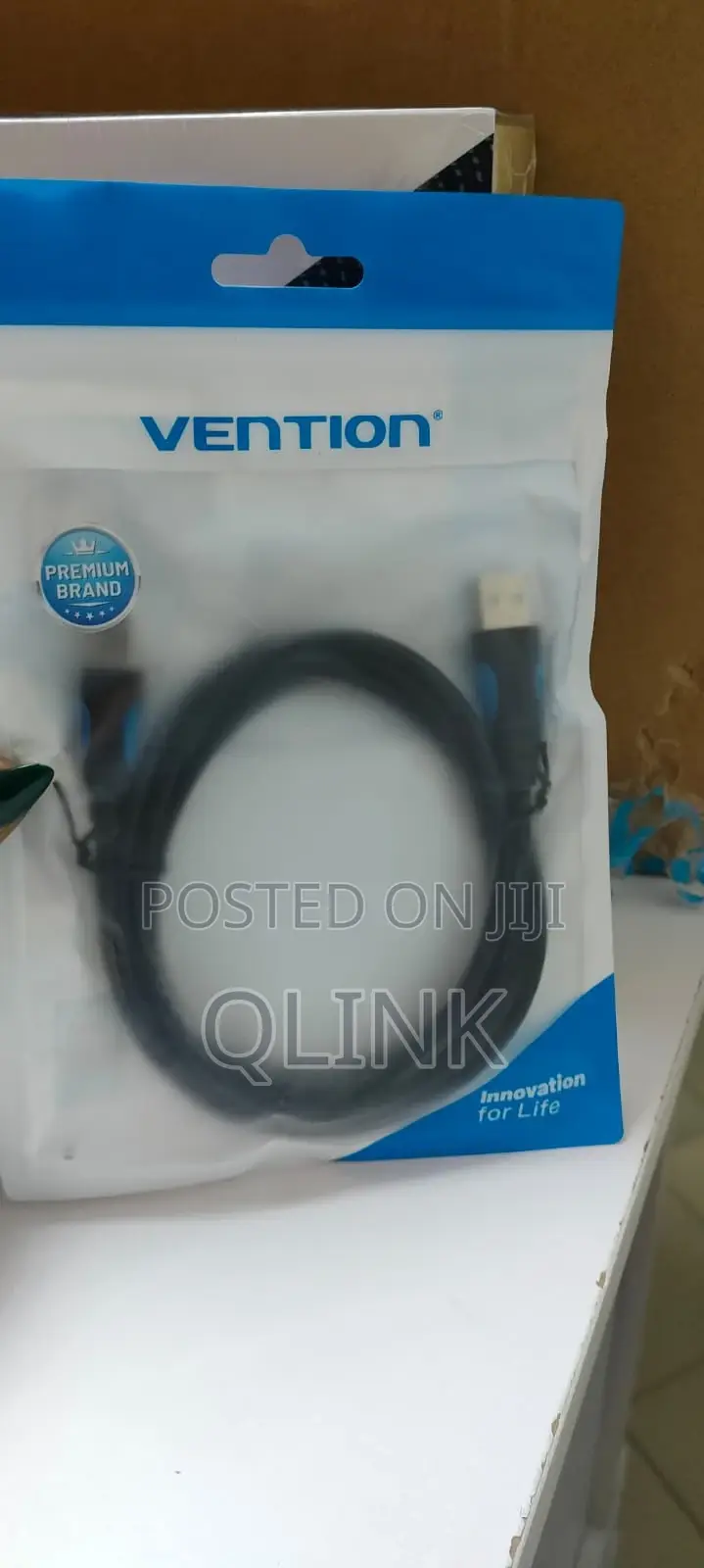 Vention USB2.0 a Male to B Male Printer Cable 1.5M Black