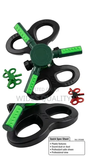 3-Arm Rotating Sprinkler Lawn Irrigation/ 3 Way Water Sprinkler