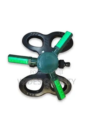 3-Arm Rotating Sprinkler Lawn Irrigation/ 3 Way Water Sprinkler