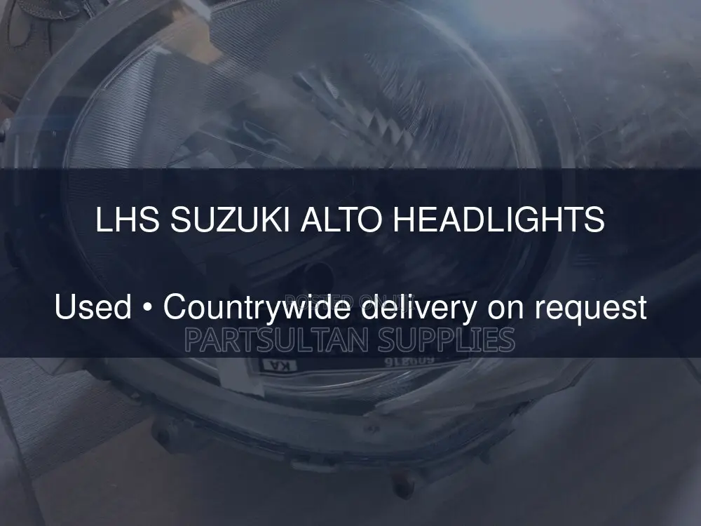 LHS Suzuki Alto Headlights