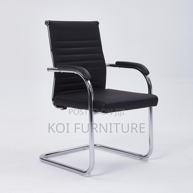 Office Chairs; High Back Mesh Office Guests Chairs - thumbnail 2