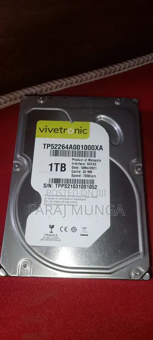 1TB VIVETRONIC Hard Drive