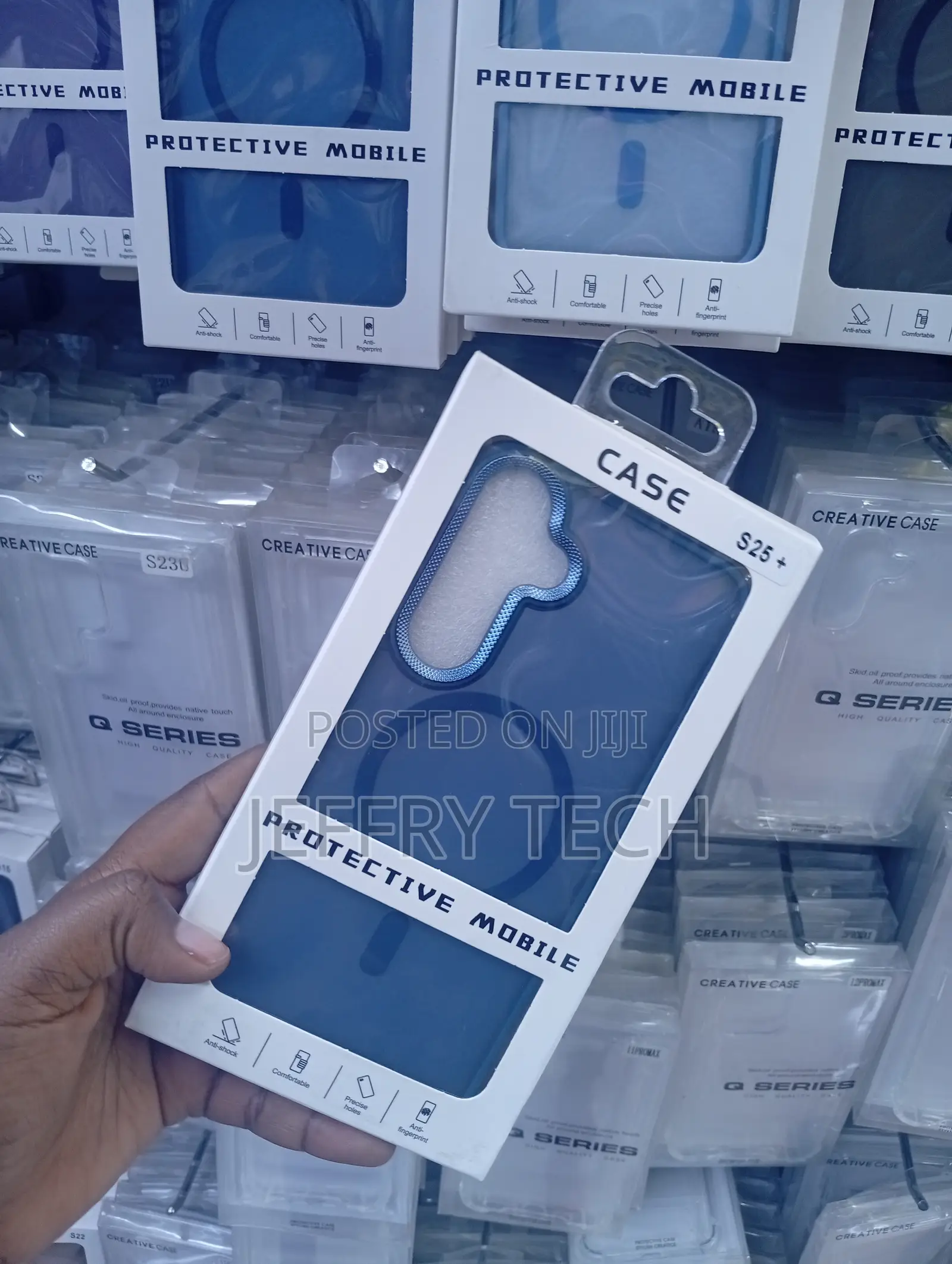 Samsung Galaxy S25+ Blue Phone Case