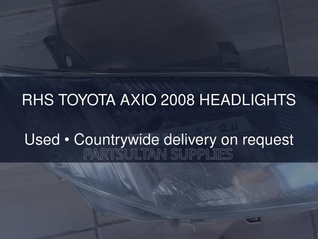 RHS Toyota Axio 2008 Headlights - thumbnail 2