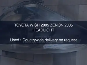 Toyota Wish 2005 Zenon 2005 Headlight