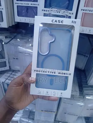 Samsung Galaxy S25 Semi-Transparent Frosted Back Panel, Case