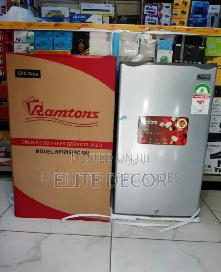 Ramtons 90 Litres Single Door Refrigerator – Compact Energy Saving