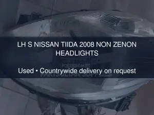 Lh S Nissan Tiida 2008 Non Zenon Headlights