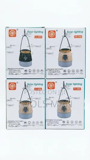 Solar Rechargeable Emergency LED Hanging Lantern YK-699B.