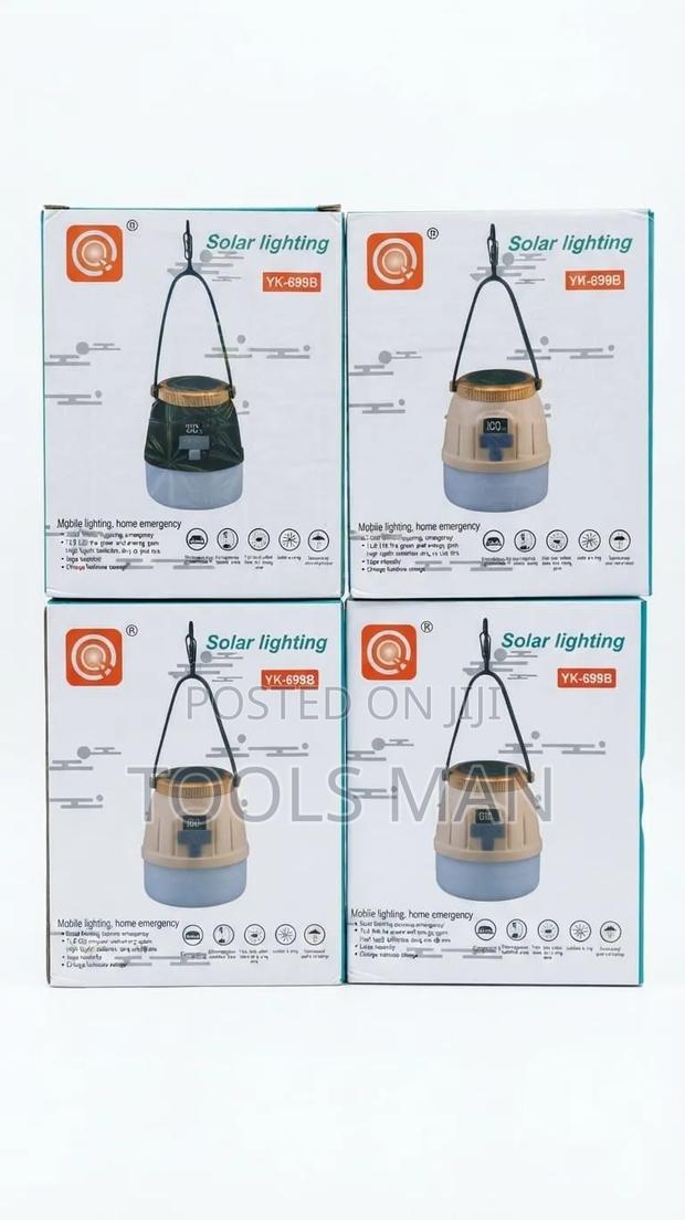 Solar Rechargeable Emergency LED Hanging Lantern YK-699B.