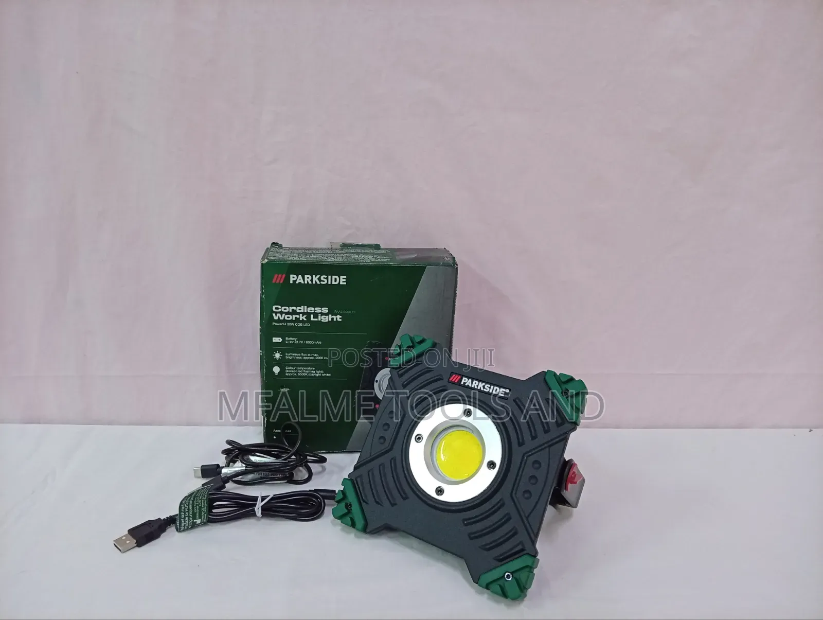 Brand New Parkside Cordless Work Light