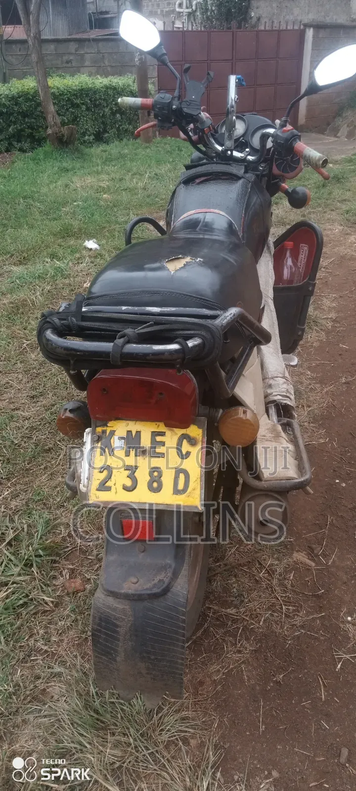 TVS HLX 125 2017 Red