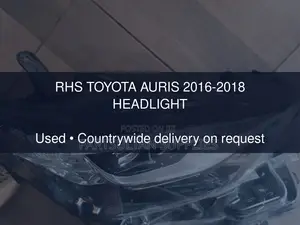 RHS Toyota Auris 2016-2018 Headlight