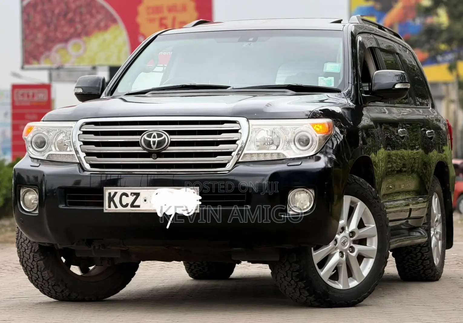Toyota Land Cruiser 4.6 V8 ZX 2012 Black