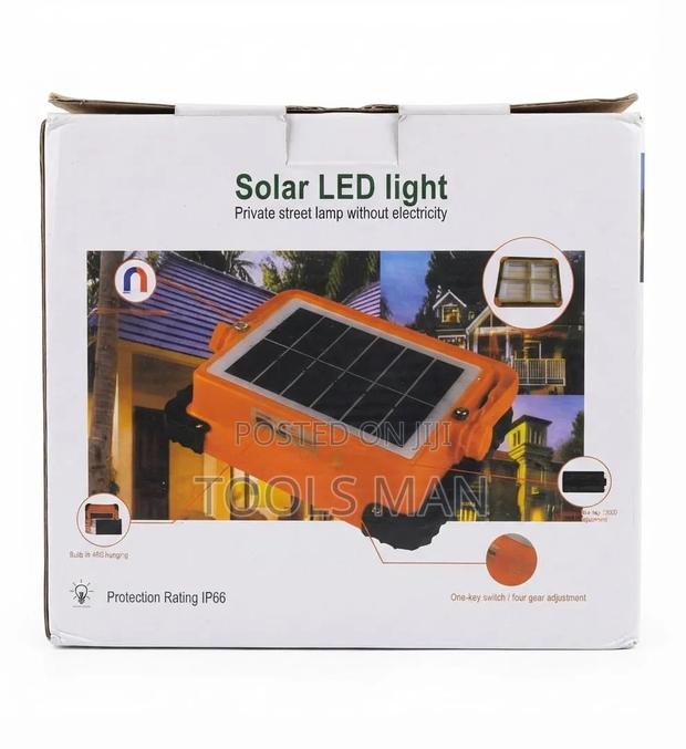 Portable Magnetic Solar LED Floodlight IP66 Waterproof. - main view