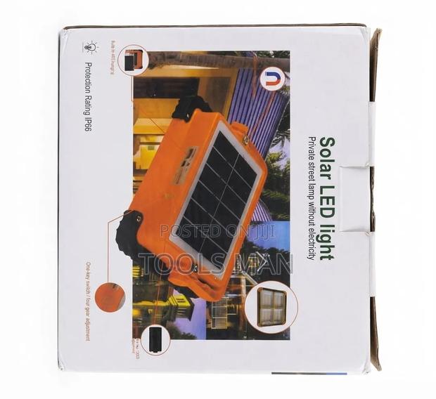 Portable Magnetic Solar LED Floodlight IP66 Waterproof. - thumbnail 2