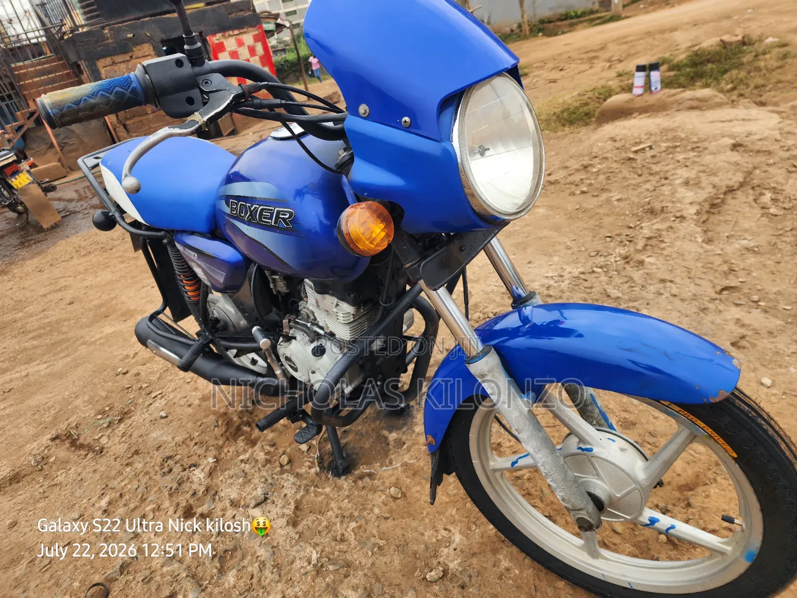 Bajaj Boxer 150 UG 2018 Blue