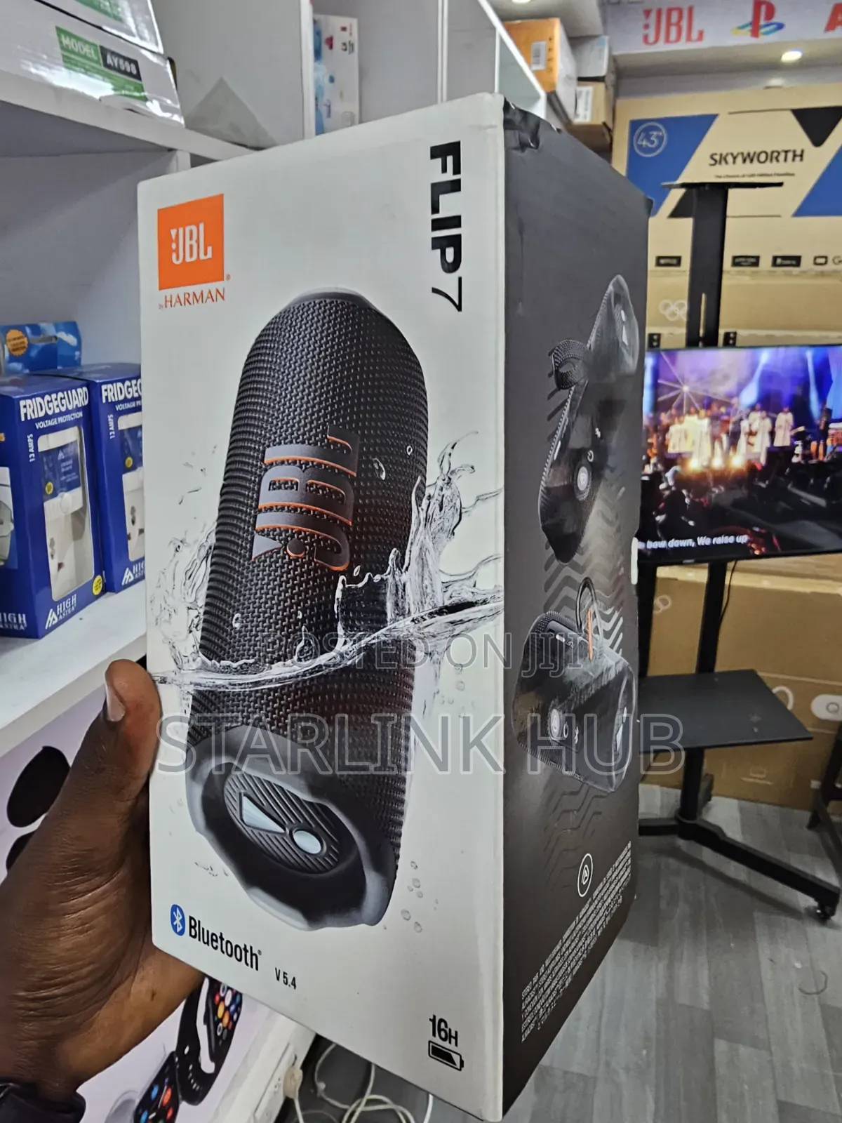 JBL Flip 7 Portable Waterproof Bluetooth Speaker