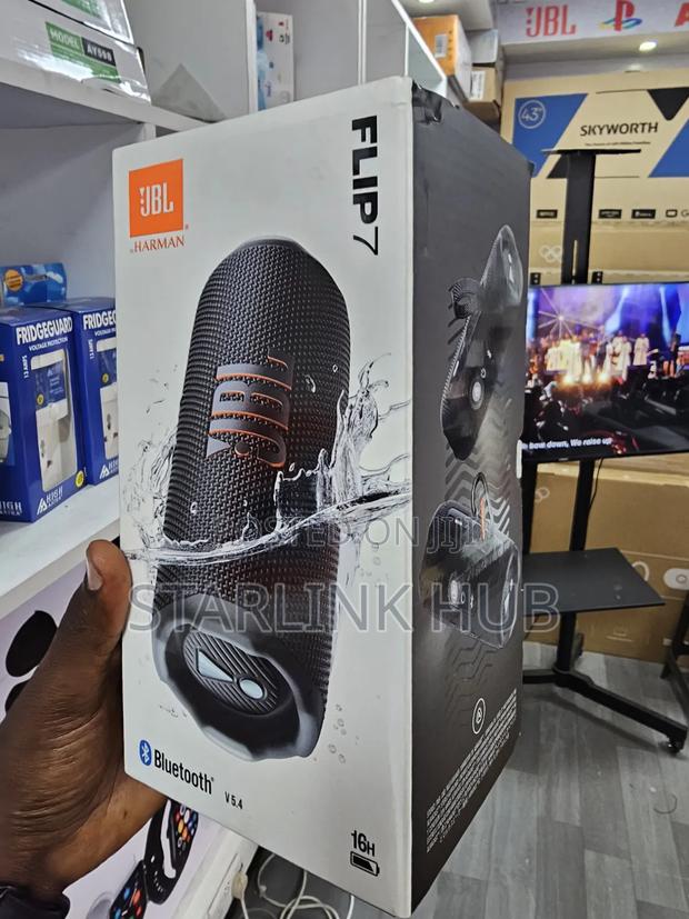 JBL Flip 7 Portable Waterproof Bluetooth Speaker - main view