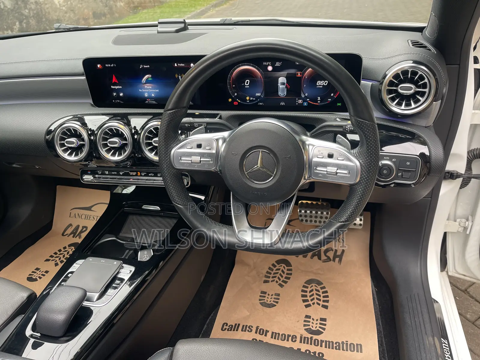 Mercedes-Benz A-Class 2019 White