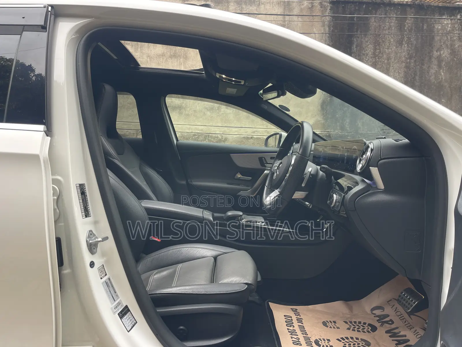 Mercedes-Benz A-Class 2019 White