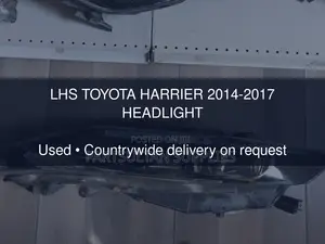 LHS Toyota Harrier 2014-2017 Headlight