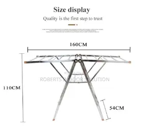 Heavy Duty Stainless Steel Cloth Drying Rack