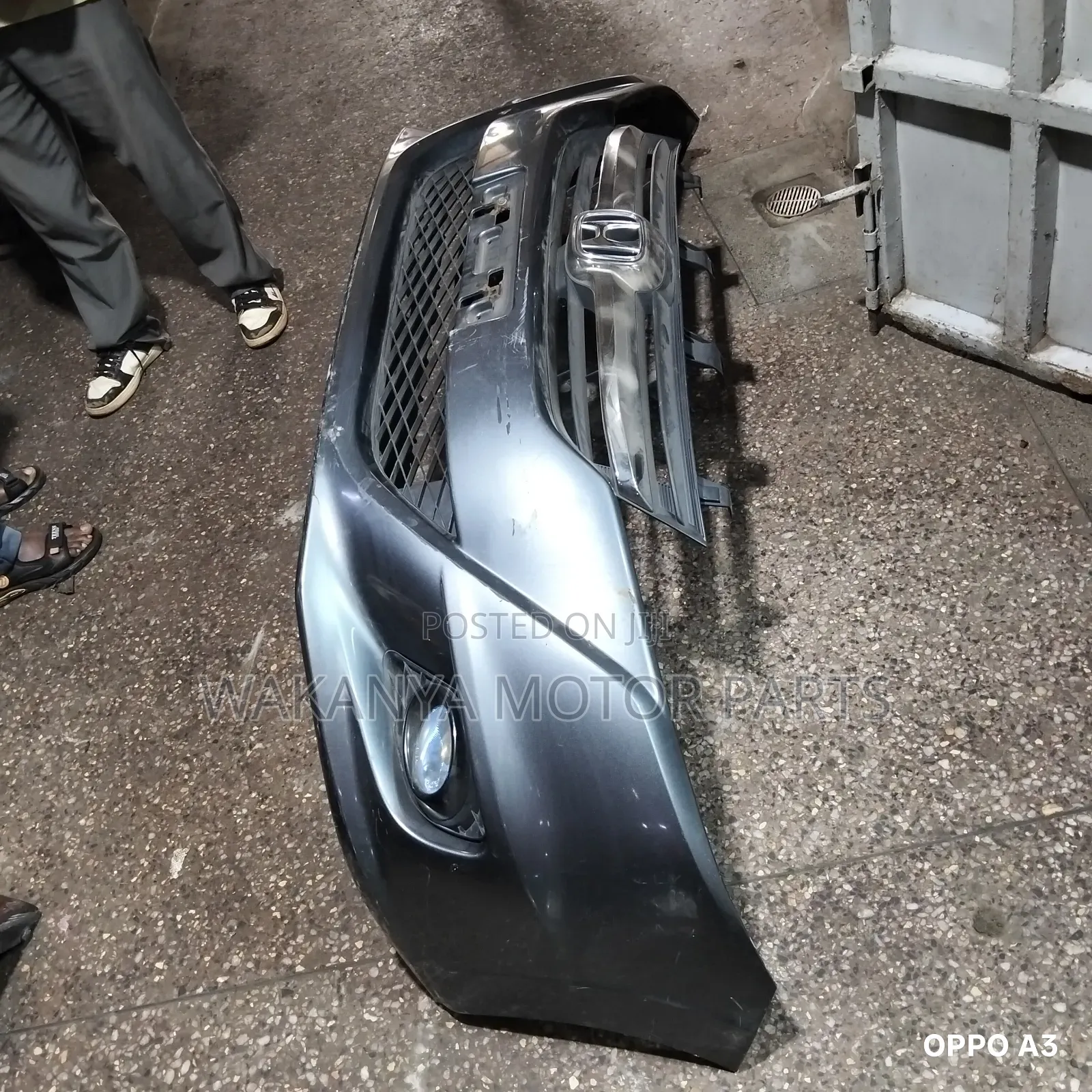 Honda Stream Model 2011/2012 Front Bumper With Fog Lamps, LESS GRILLE