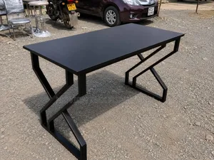 Black 120cm Office Table