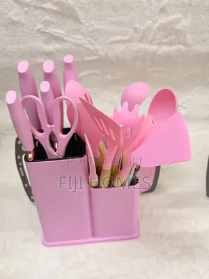 19pcs Silicon Cutlery Set
