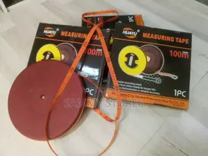 Professional 100m Fiberglass Tape – Open Reel With Fast Rewind Handle