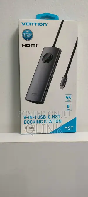 Vention USB C 9 in 1 Multi-Function Type-C Docking Station -CGNHA