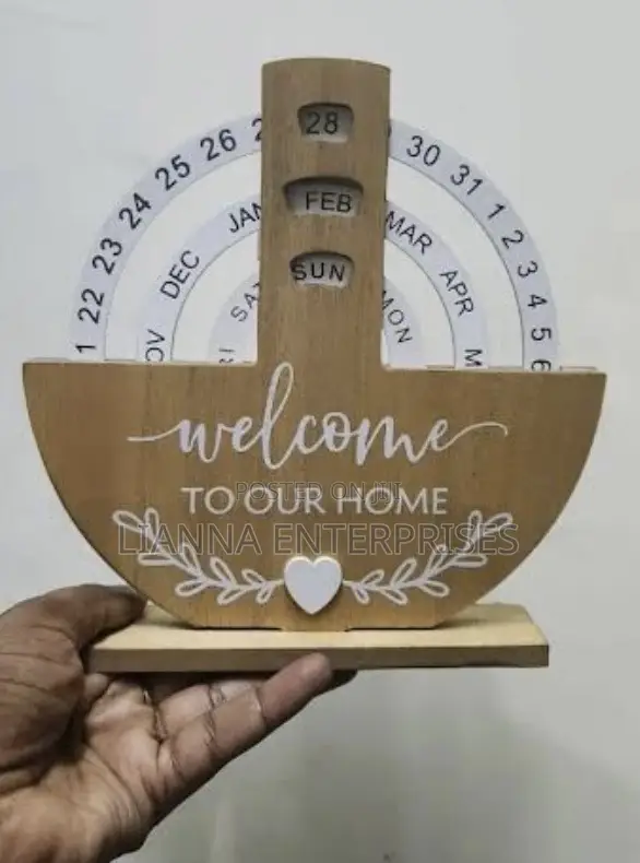 Wooden Perpertual Calender
