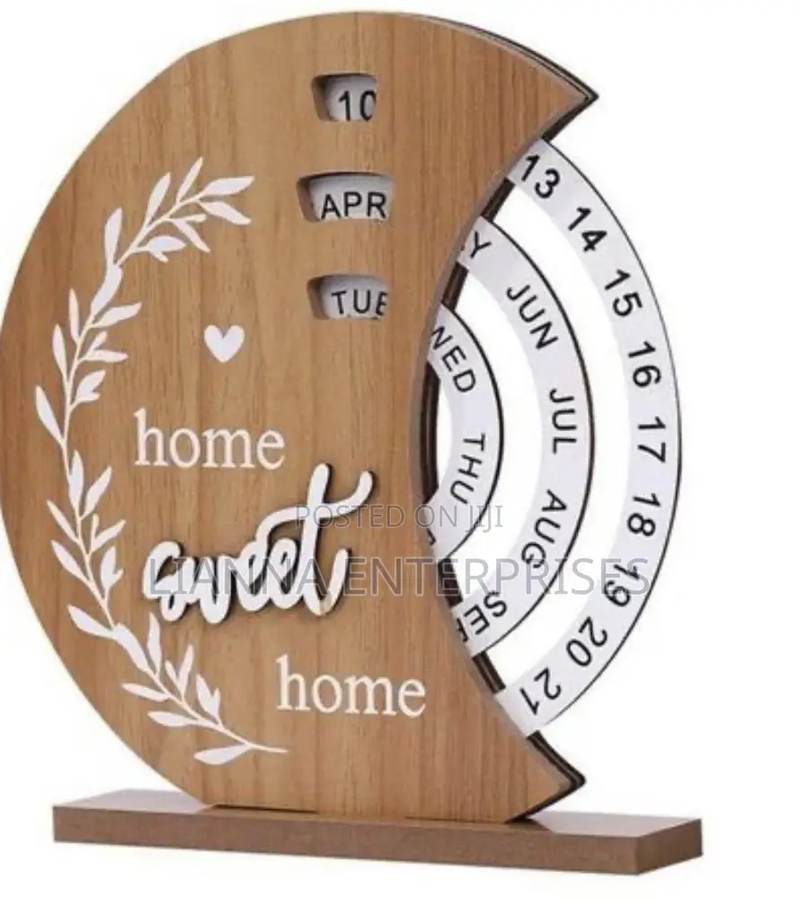 Wooden Perpertual Calender