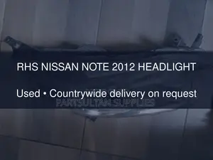 RHS Nissan Note 2012 Headlight