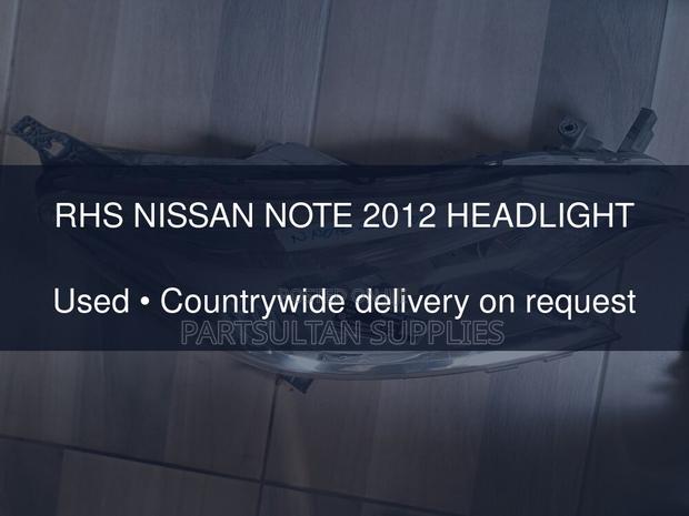 RHS Nissan Note 2012 Headlight - thumbnail 2
