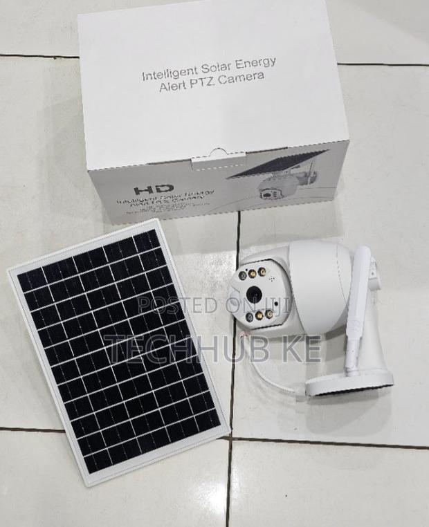 360 Degrees SOLAR PTZ CCTV Smart Camera With 4G SIM Card