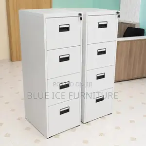 4-Drawer Metal Filing Cabinet-Lockable Filing Cabinet