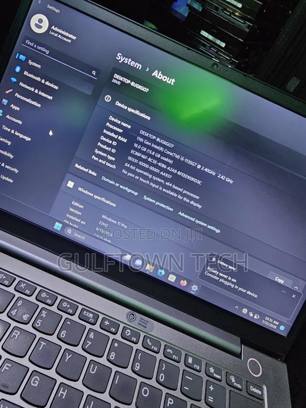 Laptop Lenovo Thinkbook 14 16GB Intel Core i5 SSD 256GB - thumbnail 4