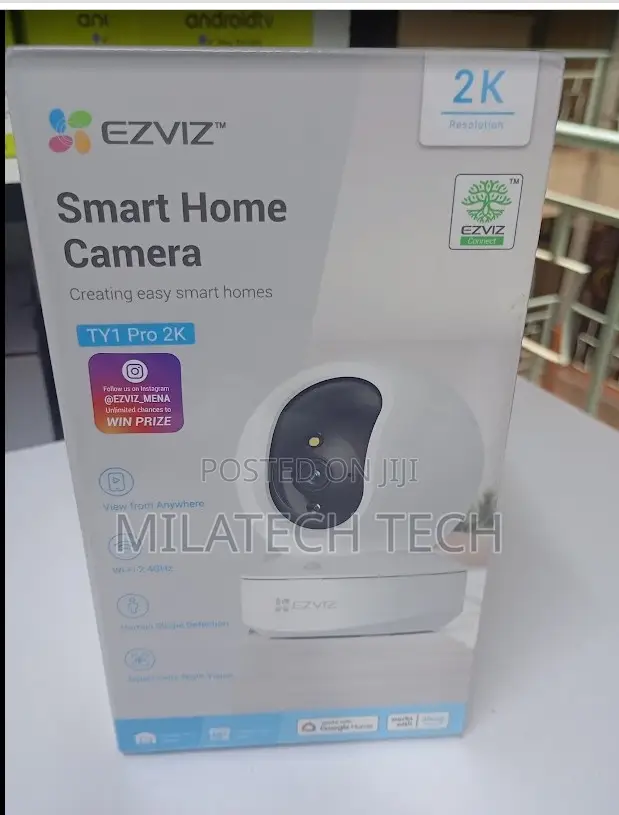EZVIZ TY1 Wireless Indoor CCTV Camera – 360° View With EZVIZ App