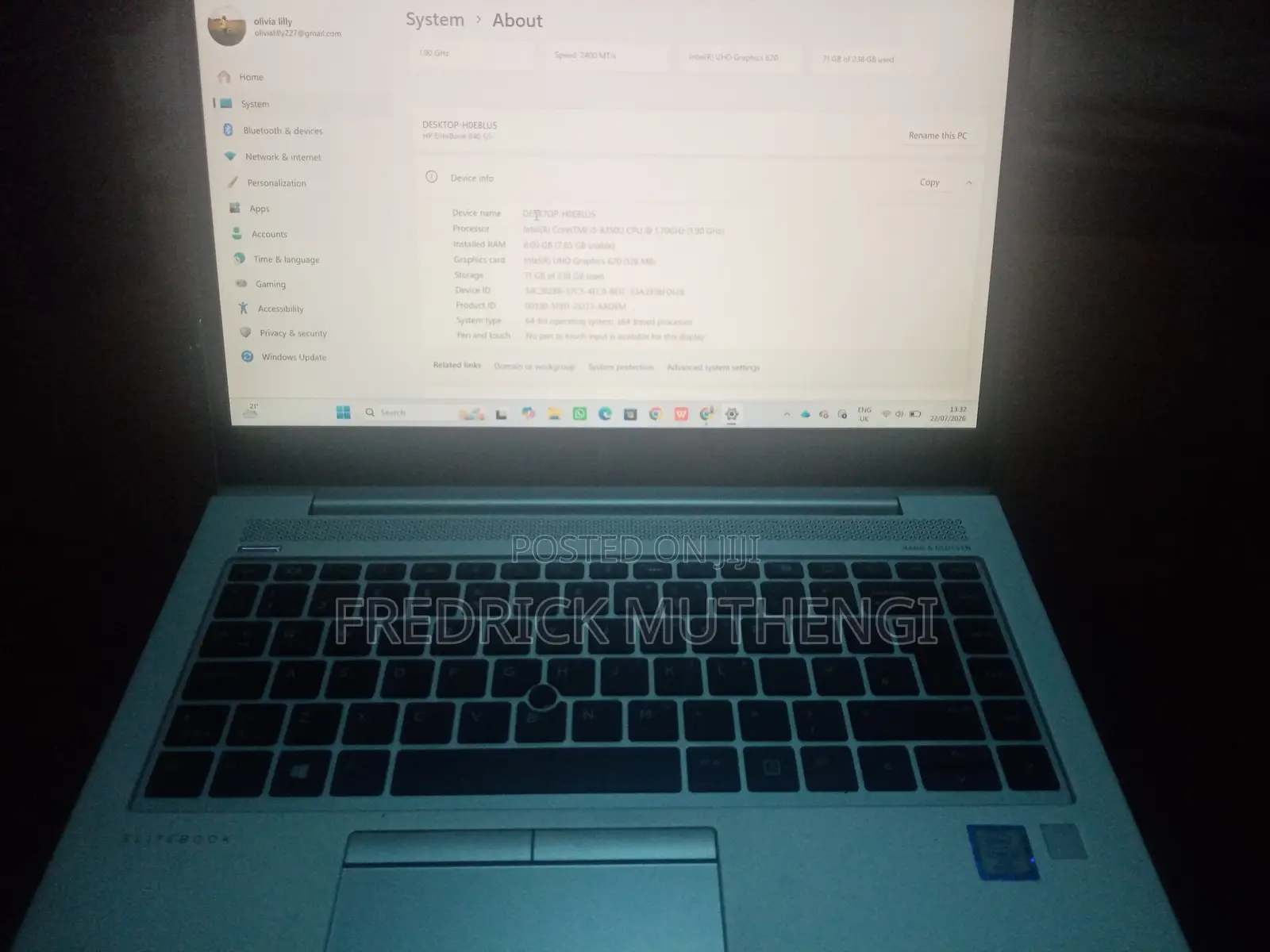 Laptop HP 14z 8GB Intel Core i5 SSD 256GB